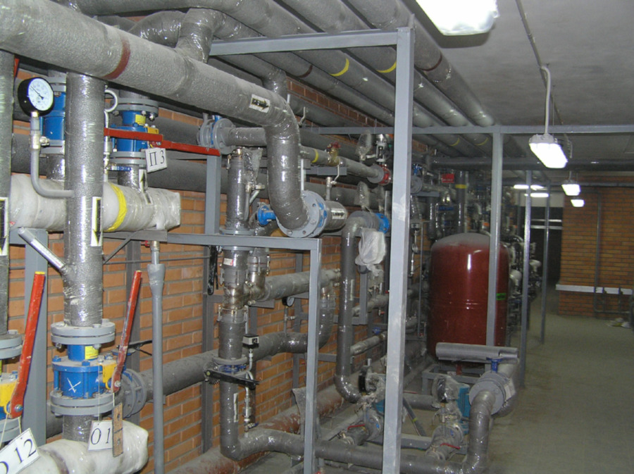 Компактное ИТП размещенное вдоль стены